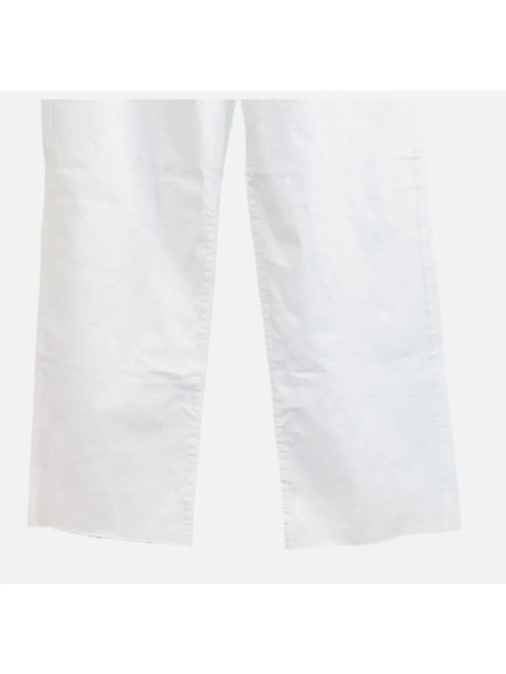 J. Crew Tall Full Length Slim Wide Leg Jean White Relaxed High Rise US 31 NWT